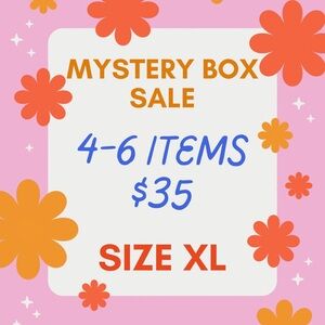 Now only $20!! Mystery Box Sale - Size XL